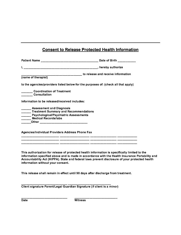 Counseling Template Counseling Template